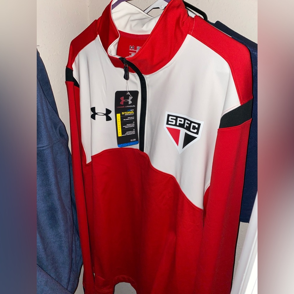size XL são paulo 3/4 pullover! NWT!